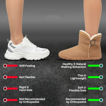 🔥Last Day 50% OFF - Snug Boot - Non-slip & Waterproof Winter barefoot boots