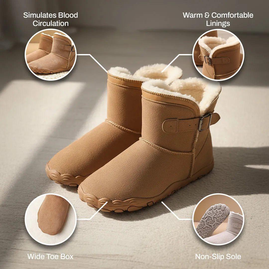 🔥Last Day 50% OFF - Snug Boot - Non-slip & Waterproof Winter barefoot boots