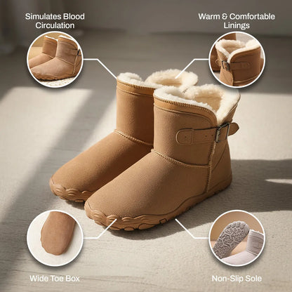 🔥Last Day 50% OFF - Snug Boot - Non-slip & Waterproof Winter barefoot boots