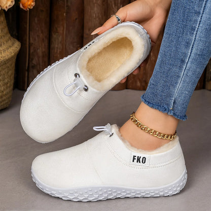 🔥Last Day50% OFF - Women’s Warm Fleece-Lined Comfort Shoes – Cozy Non-Slip Walking Shoes