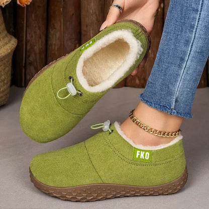 🔥Last Day50% OFF - Women’s Warm Fleece-Lined Comfort Shoes – Cozy Non-Slip Walking Shoes