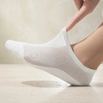 Zorvia Breathable No-Show Socks – 6 Pairs