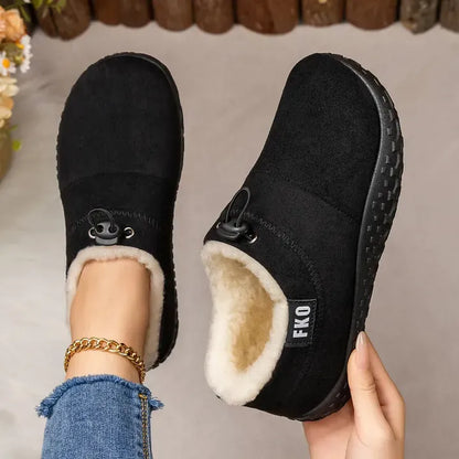 🔥Last Day50% OFF - Women’s Warm Fleece-Lined Comfort Shoes – Cozy Non-Slip Walking Shoes