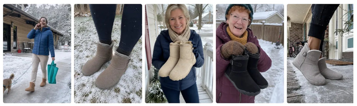 🔥Last Day 50% OFF - Snug Boot - Non-slip & Waterproof Winter barefoot boots
