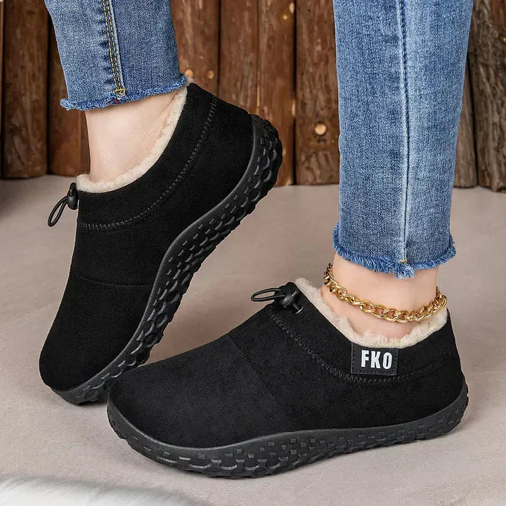 🔥Last Day50% OFF - Women’s Warm Fleece-Lined Comfort Shoes – Cozy Non-Slip Walking Shoes