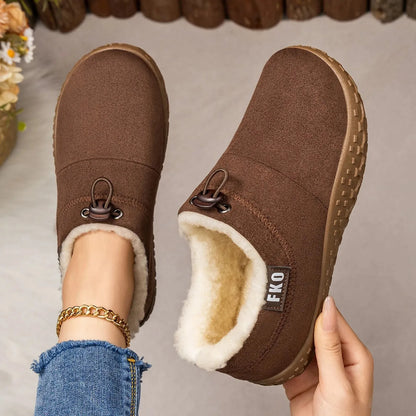 🔥Last Day50% OFF - Women’s Warm Fleece-Lined Comfort Shoes – Cozy Non-Slip Walking Shoes