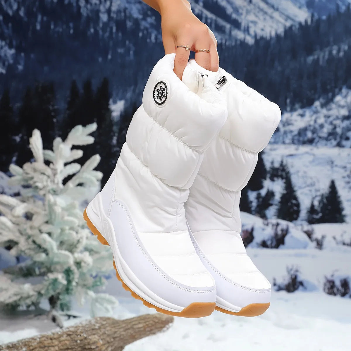🔥Last Day 50% OFF - Women's High Quality Winter Mid-Calf Snow Boots