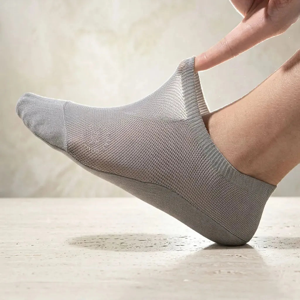 Zorvia Breathable No-Show Socks – 6 Pairs