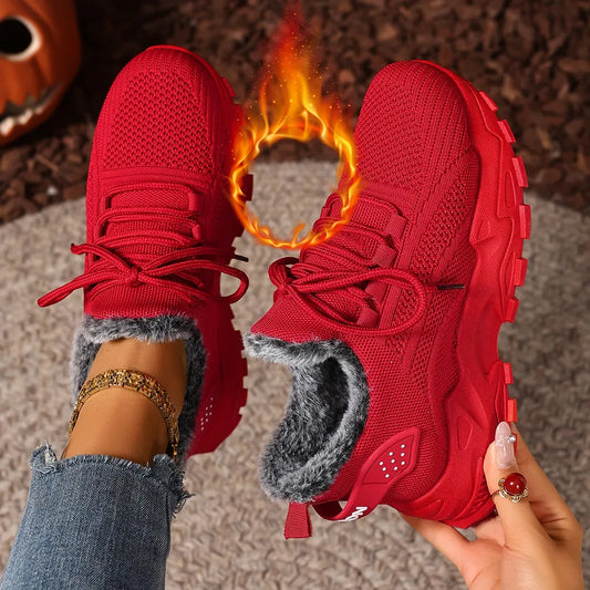 Orthopedic Warm Fleece-lined Cotton Sneakers ( Buy 2 free shipping )