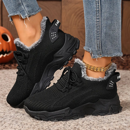 Orthopedic Warm Fleece-lined Cotton Sneakers ( Buy 2 free shipping )