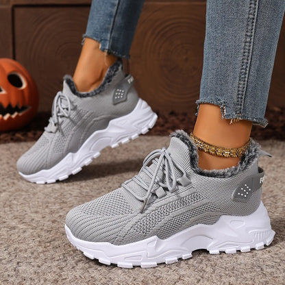 Orthopedic Warm Fleece-lined Cotton Sneakers ( Buy 2 free shipping )