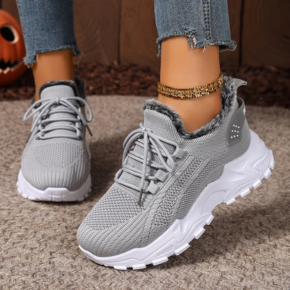 Orthopedic Warm Fleece-lined Cotton Sneakers ( Buy 2 free shipping )