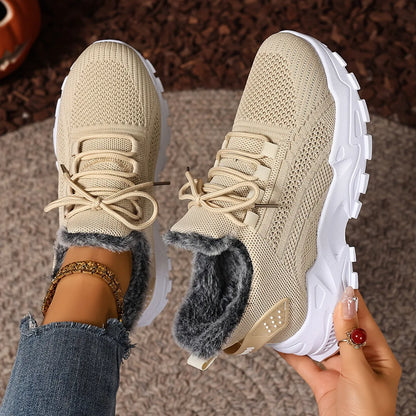 Orthopedic Warm Fleece-lined Cotton Sneakers ( Buy 2 free shipping )