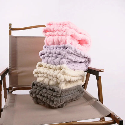Zorvia Cosy Plush Knee-High Socks