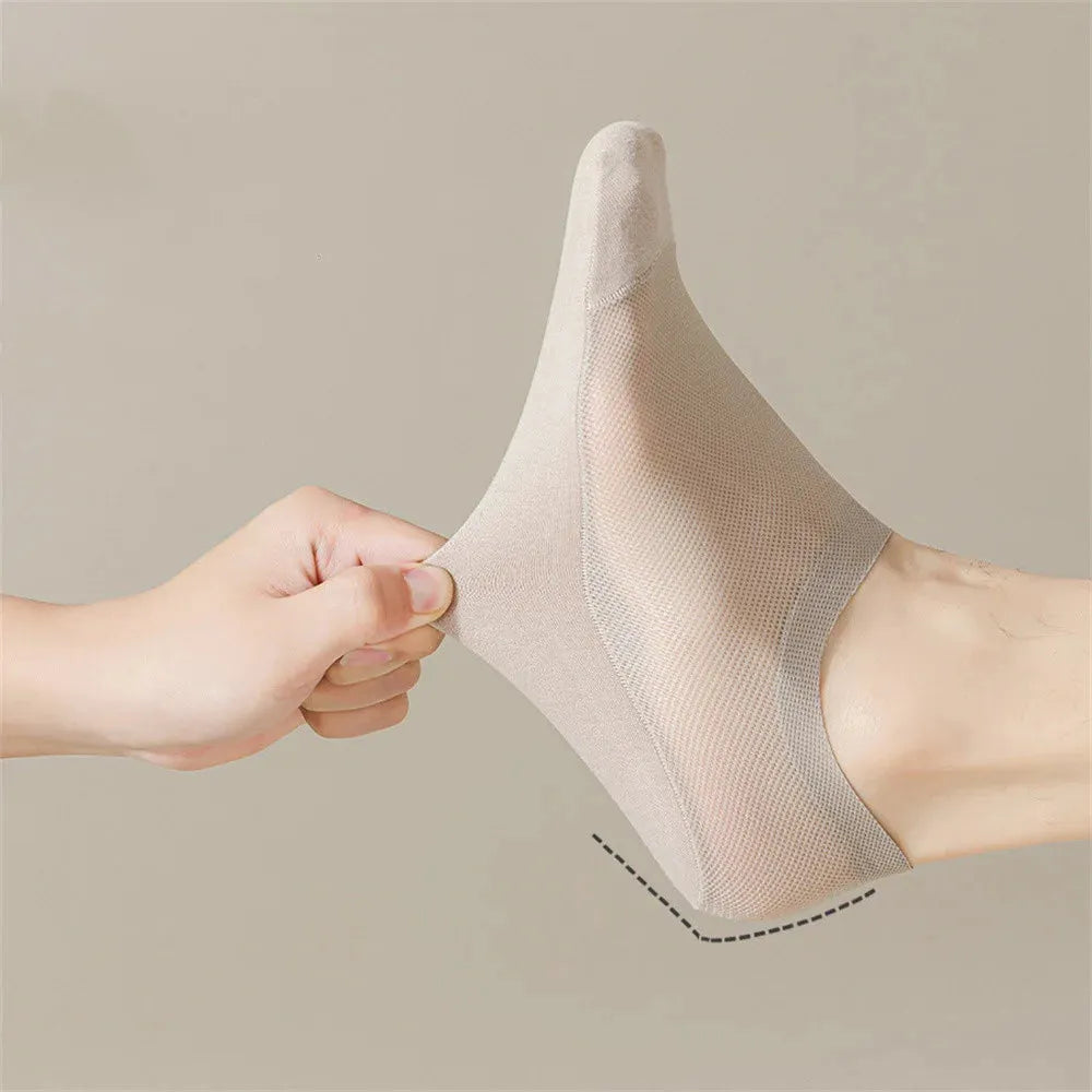 Zorvia Breathable No-Show Socks – 6 Pairs