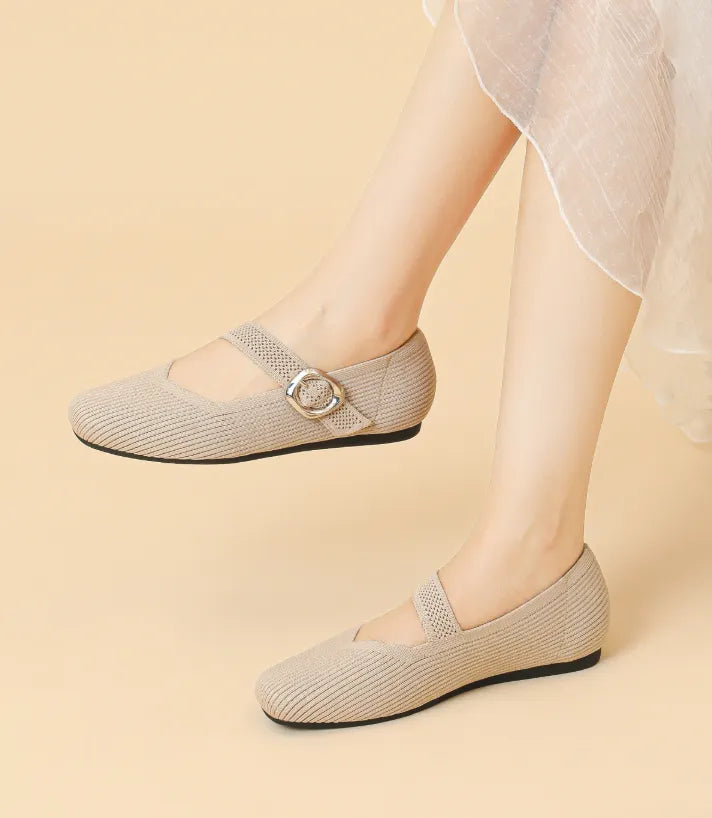 Zorvia WideStep Comfort Mary Jane Flats
