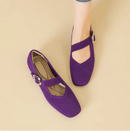 Zorvia WideStep Comfort Mary Jane Flats