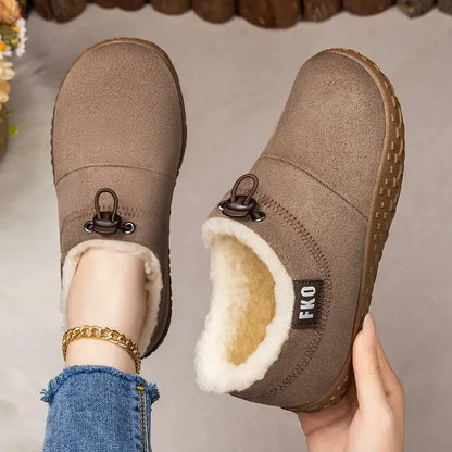 🔥Last Day50% OFF - Women’s Warm Fleece-Lined Comfort Shoes – Cozy Non-Slip Walking Shoes