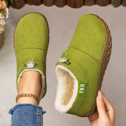 🔥Last Day50% OFF - Women’s Warm Fleece-Lined Comfort Shoes – Cozy Non-Slip Walking Shoes